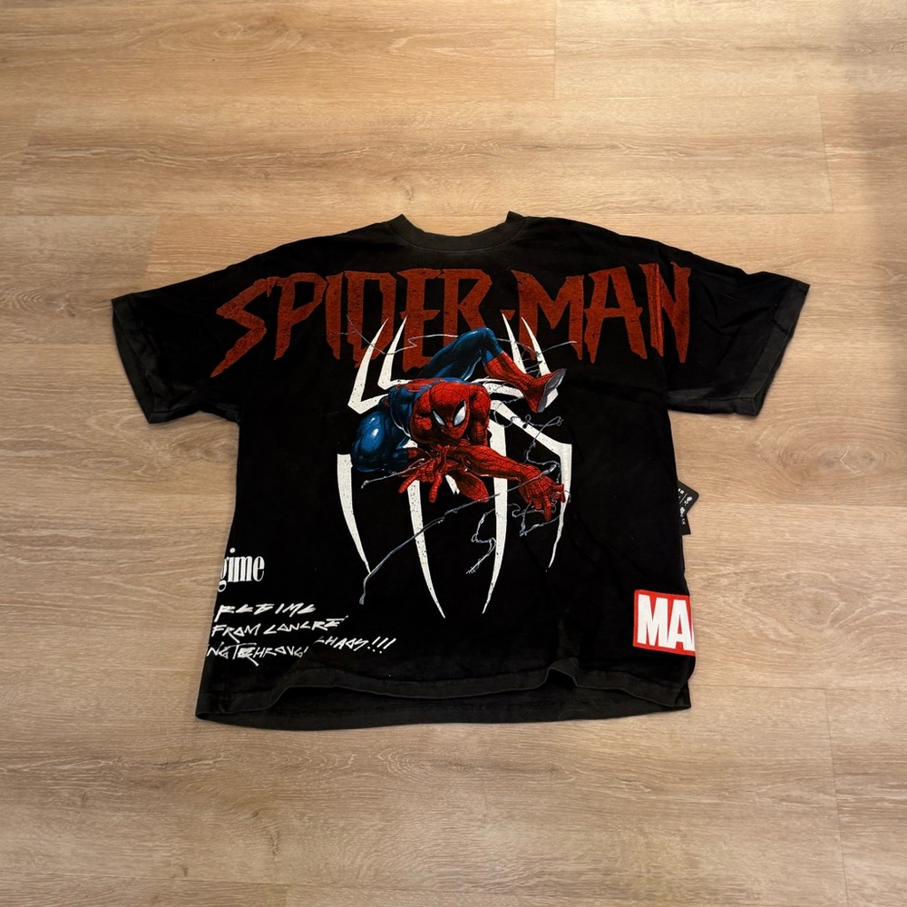 Marvel Spider-Man Black T-Shirt for Men